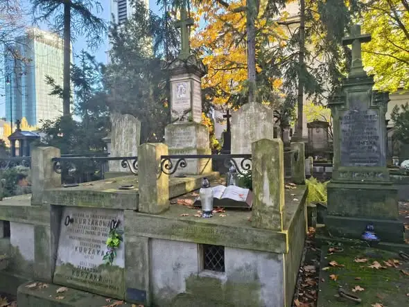 Klasa 2d z Nowego Dworu Mazowieckiego na Powązkach – nietypowa lekcja historii i ekonomii