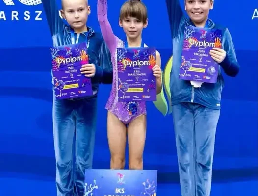 Inka z Kazunia Nowego ze złotem Ogólnopolskiej Triady Gimnastycznej AQUA CUP 2026