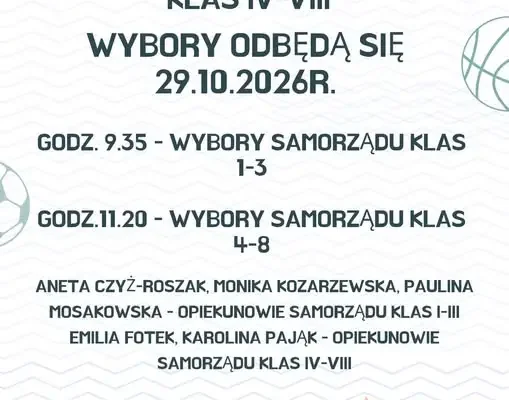 Nasielsk: uczniowie SP nr 2 wybierają samorząd klasowy